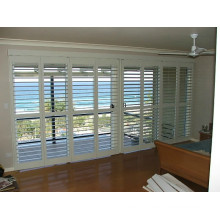 89mm Basswood Solid Wood Plantations Shutters Windows (Sgd-S-7206)